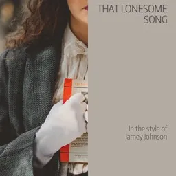 Cover art for That Lonesome Song - Jamey Johnson karaoke version