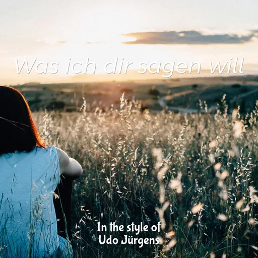 Karaoke Was ich dir sagen will von Udo Jürgens — mit Songtext mitsingen auf Singa