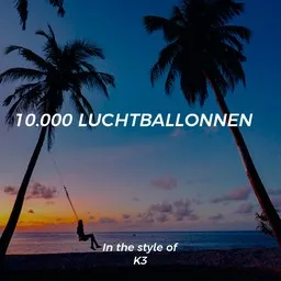 Cover art for 10.000 Luchtballonnen - K3 karaoke version