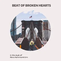 Titelbild für Beat of Broken Hearts - Klara Hammarström Karaoke-Version