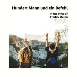 Omslagsbild för Hundert Mann und ein Befehl - Freddy Quinn karaokeversion
