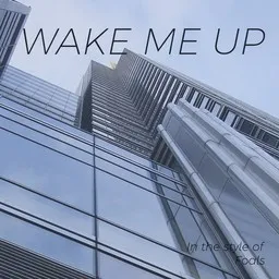 Cover art for Wake Me Up - Foals karaoke version