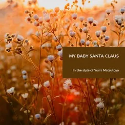 Karaokekappaleen My Baby Santa Claus - Yumi Matsutoya (松任谷 由実) kansikuva