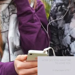 Titelbild für How Do You Want Me To Love You - 911 Karaoke-Version