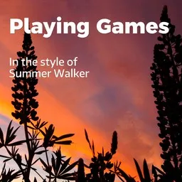 Omslagsbild för Playing Games - Summer Walker karaokeversion
