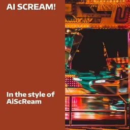 Cover art for AI SCREAM! - AiScReam karaoke version