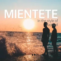 Cover art for Mientete - Raphael karaoke version