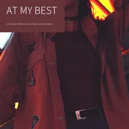 Cover art for At My Best - Hailee Steinfeld,Machine Gun Kelly karaoke version