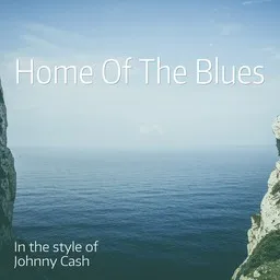 Cover art for Home Of The Blues - Johnny Cash karaoke version