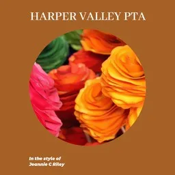 Titelbild für Harper Valley Pta - Jeannie C Riley Karaoke-Version