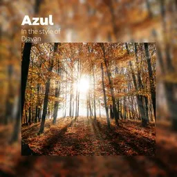 Cover art for Azul - Djavan karaoke version