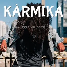 Titelbild für Kármika - Bad Gyal,Karol G,Sean Paul Karaoke-Version