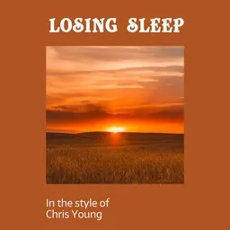 Omslagsbild för Losing Sleep - Chris Young karaokeversion