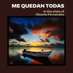 Omslagsbild för Me Quedan Todas - Vicente Fernandez karaokeversion