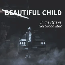 Cover art for Beautiful Child - Fleetwood Mac karaoke version