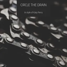 Cover art for Circle the Drain - Katy Perry karaoke version