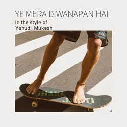 Cover art for Ye Mera Diwanapan Hai - Mukesh,Yahudi karaoke version