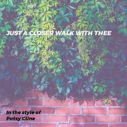 Karaokekappaleen Just A Closer Walk With Thee - Patsy Cline kansikuva