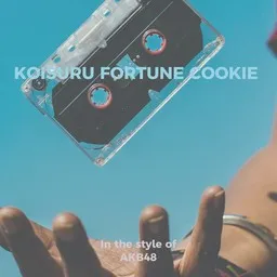 Cover art for Koisuru Fortune Cookie - AKB48 karaoke version