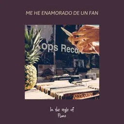 Omslagsbild för Me He Enamorado De Un Fan - Flans karaokeversion