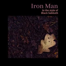 Cover art for Iron Man - Black Sabbath karaoke version