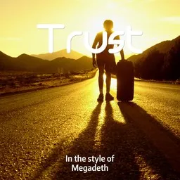 Cover art for Trust - Megadeth karaoke version