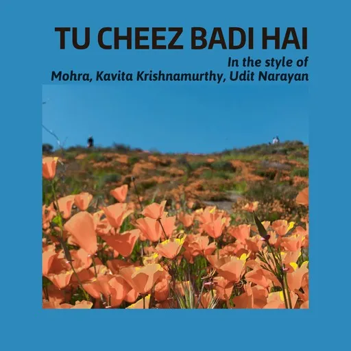 Karaoke Tu Cheez Badi Hai von Kavita Krishnamurthy, Mohra, Udit Narayan — mit Songtext mitsingen auf Singa