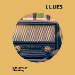 Cover art for L L Lies - Diana King karaoke version