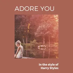 Karaokekappaleen Adore You - Harry Styles kansikuva