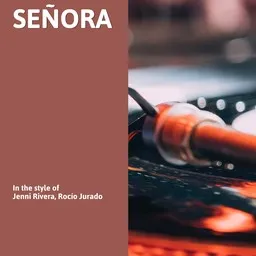 Cover art for Señora - Jenni Rivera,Rocío Jurado karaoke version