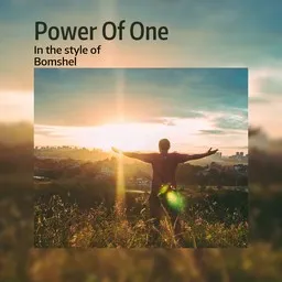 Cover art for Power Of One - Bomshel karaoke version