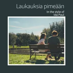 Cover art for Laukauksia pimeään - Ida Paul karaoke version