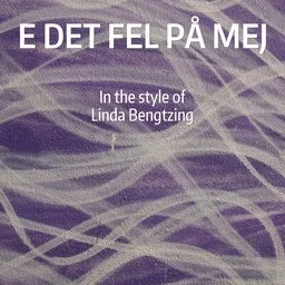 Karaokekappaleen E det fel på mej - Linda Bengtzing kansikuva