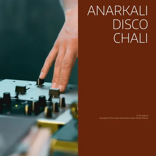 Karaoke Anarkali Disco Chali av Housefull 2 (The Movie), Mamta Sharma, Sukhwinder Singh — sjung med på texten på Singa