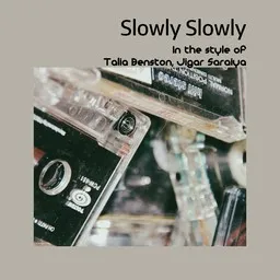Cover art for Slowly Slowly - Jigar Saraiya,Talia Benston karaoke version