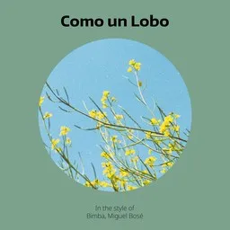 Omslagsbild för Como un Lobo - Bimba,Miguel Bosé karaokeversion
