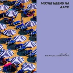Cover art for Mujhe Neend Na Aaye - Anuradha Paudwal,Udit Narayan karaoke version