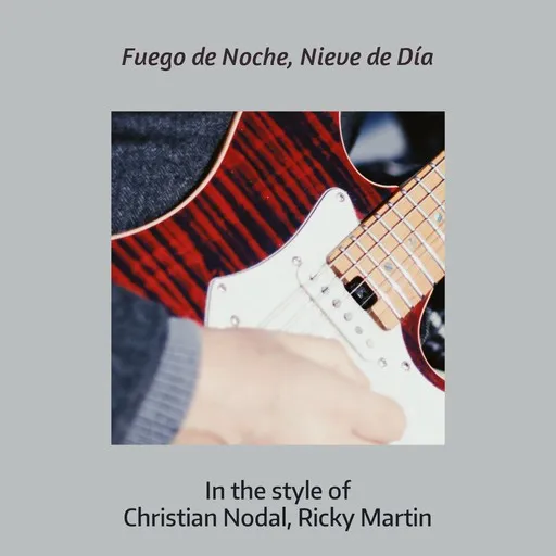 Karaoke Fuego de Noche, Nieve de Día by Christian Nodal, Ricky Martin — sing along with lyrics on Singa