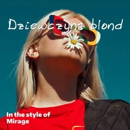 Omslagsbild för Dziewczyna blond - Mirage karaokeversion