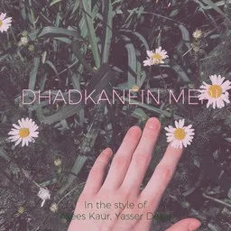 Cover art for Dhadkanein Meri - Asees Kaur,Yasser Desai karaoke version