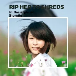 Cover art for Rip Her To Shreds - Blondie karaoke version