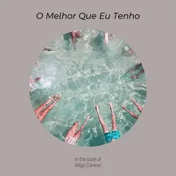 Titelbild für O Melhor Que Eu Tenho - Régis Danese Karaoke-Version