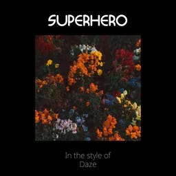 Titelbild für Superhero - Daze Karaoke-Version