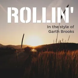 Karaokekappaleen Rollin' - Garth Brooks kansikuva