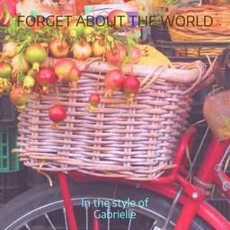 Cover art for Forget About The World - Gabrielle karaoke version