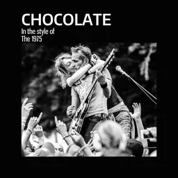 Cover art for Chocolate - The 1975 karaoke version