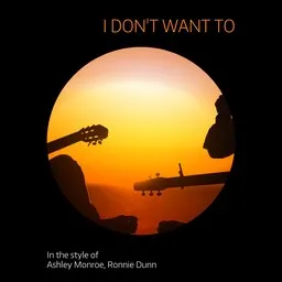 Titelbild für I Don't Want To - Ashley Monroe,Ronnie Dunn Karaoke-Version
