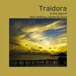 Cover art for Traidora - Gente De Zona,Marc Anthony karaoke version