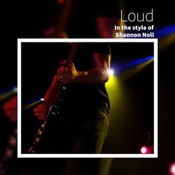Karaokekappaleen Loud - Shannon Noll kansikuva