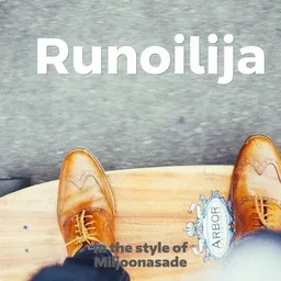 Cover art for Runoilija - Miljoonasade karaoke version